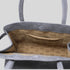 90 Feet Sarah Fossil Grey Genuine Leather Tote